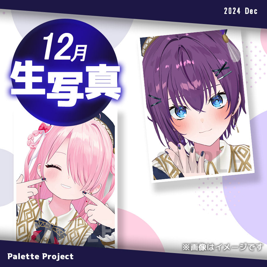 【12月ランダム生写真】Palette Project~パレプロワンマン2024編!!~