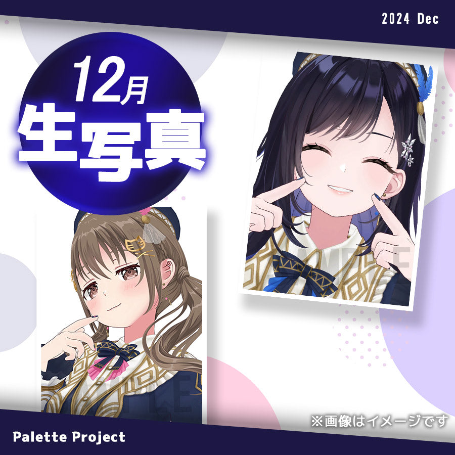 【12月ランダム生写真】Palette Project~パレプロワンマン2024編!!~