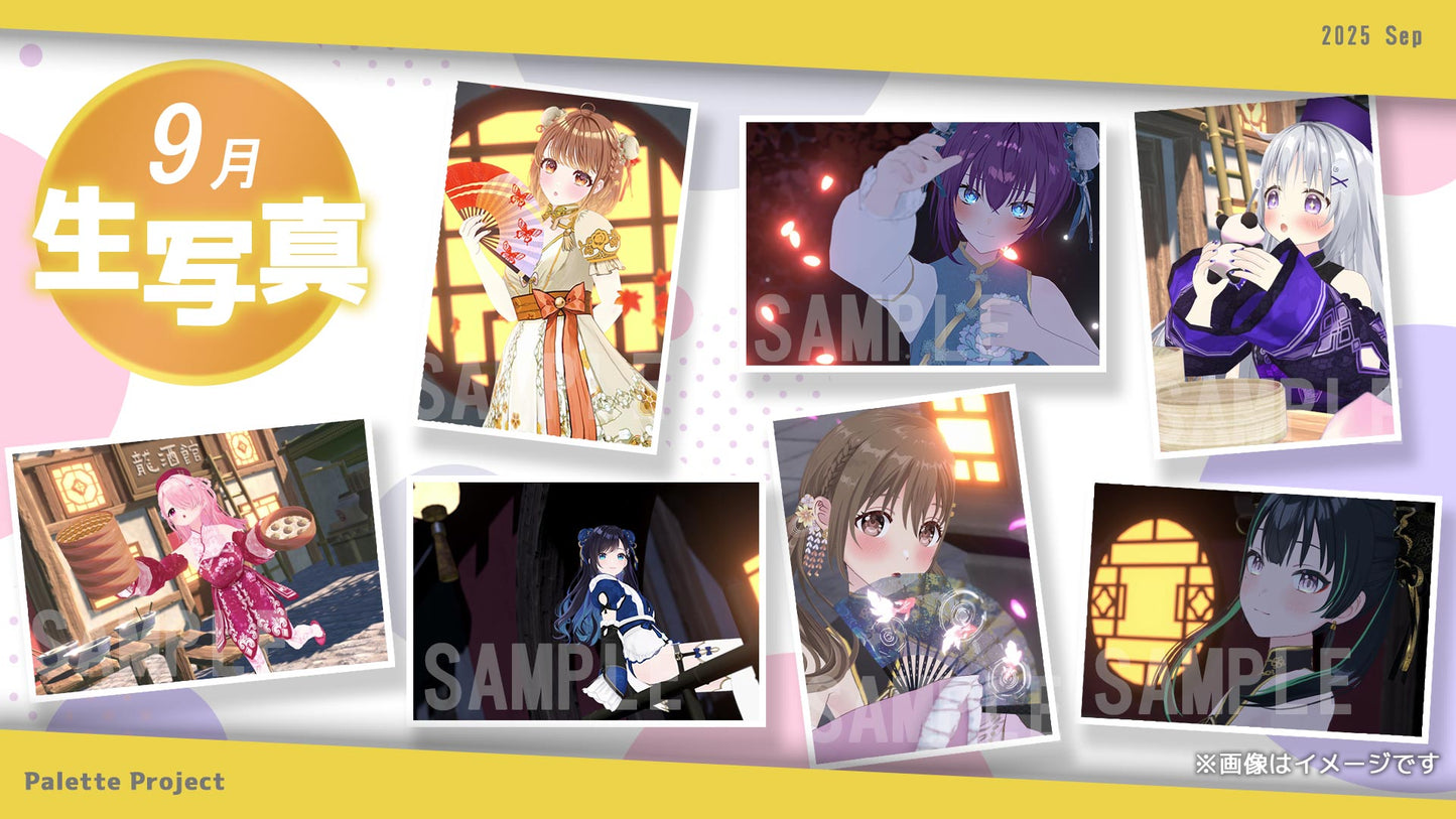 【9月ランダム生写真】Palette Project~チャイナ服2025編!!