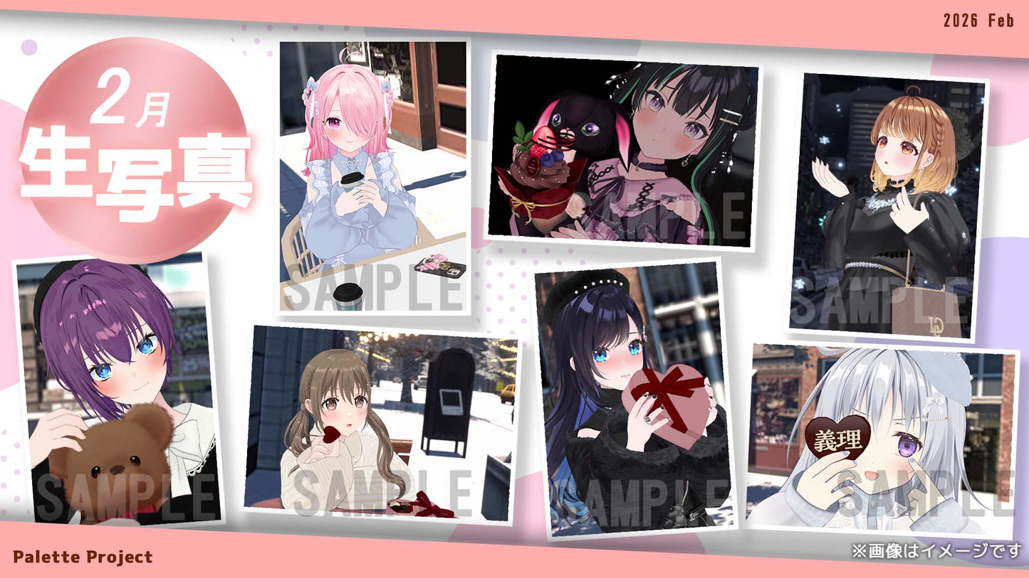 【2月ランダム生写真】Palette Project~バレンタイン2026編!!~