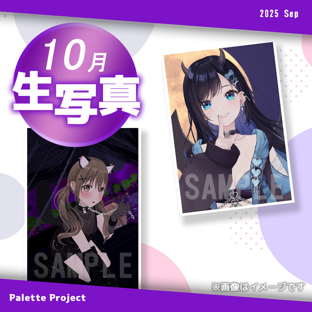 【10月ランダム生写真】Palette Project～ハロウィン2025編！！～