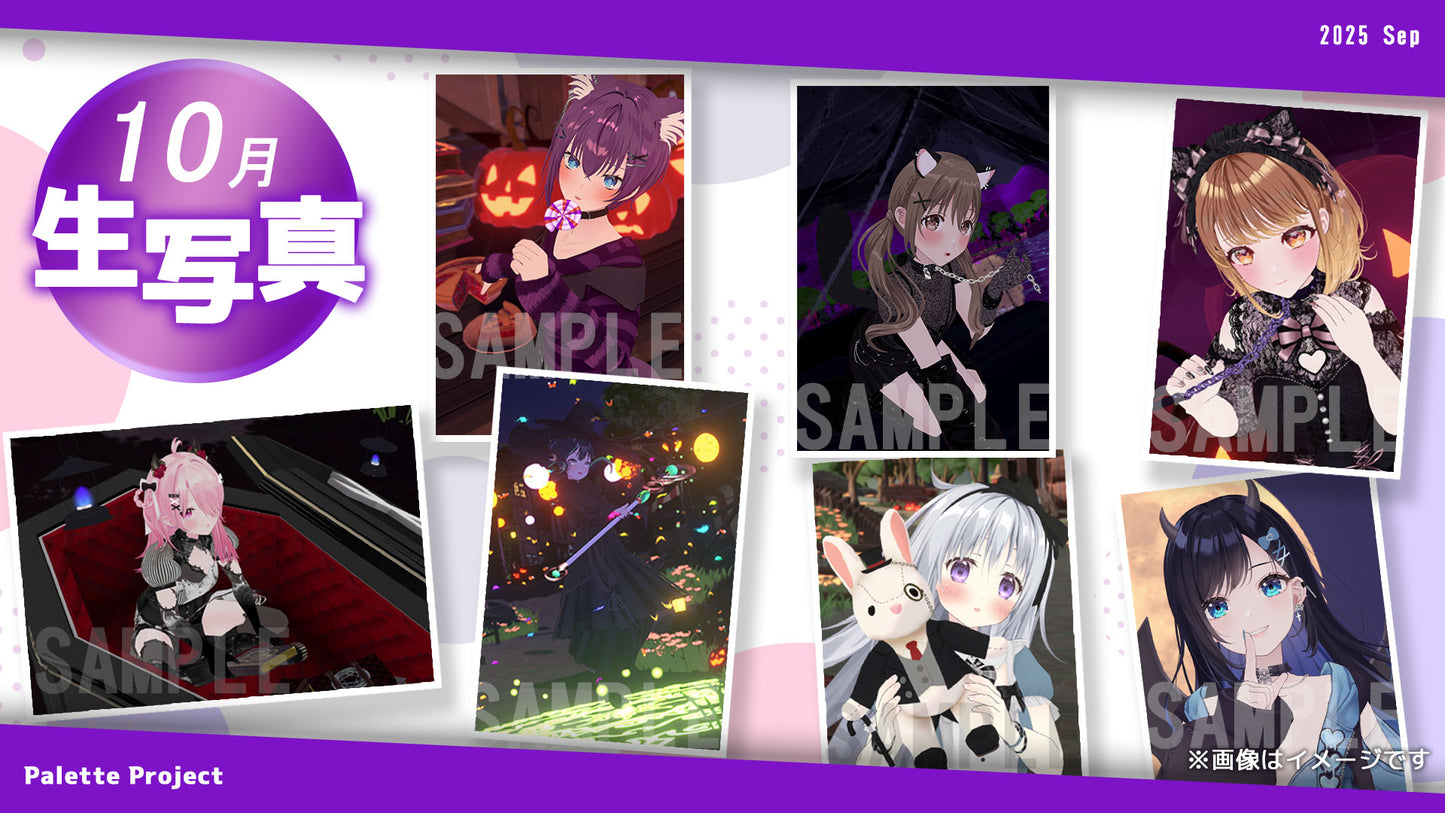 【10月ランダム生写真】Palette Project～ハロウィン2025編！！～