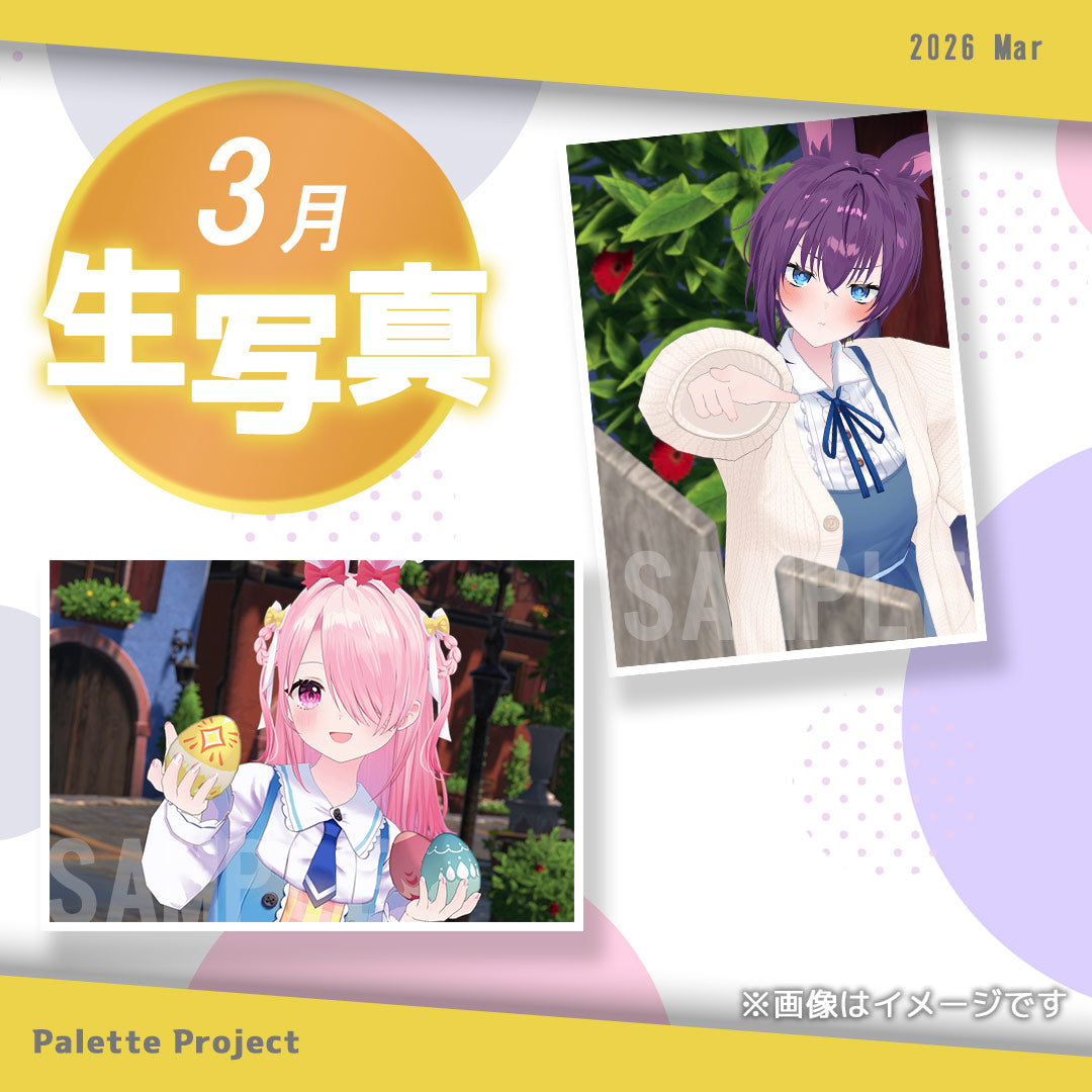 【3月ランダム生写真】Palette Project～パレプロイースター2026編！！～