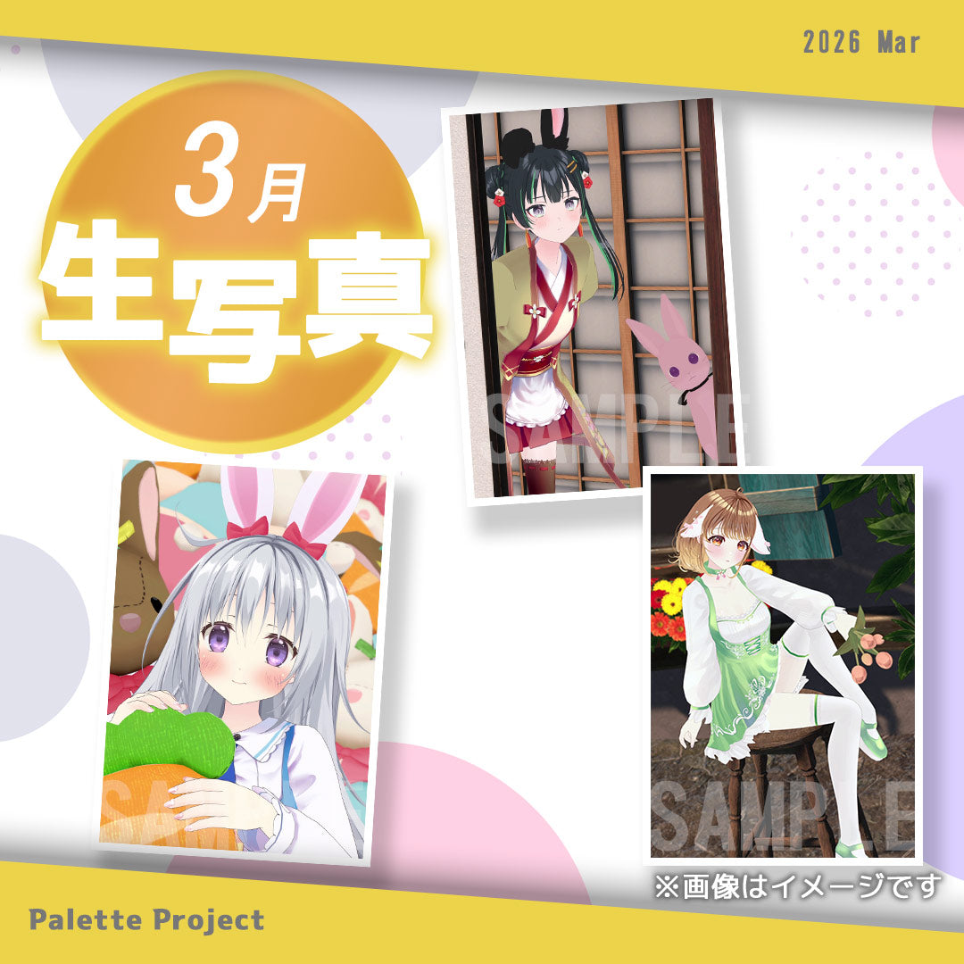 【3月ランダム生写真】Palette Project～パレプロイースター2026編！！～