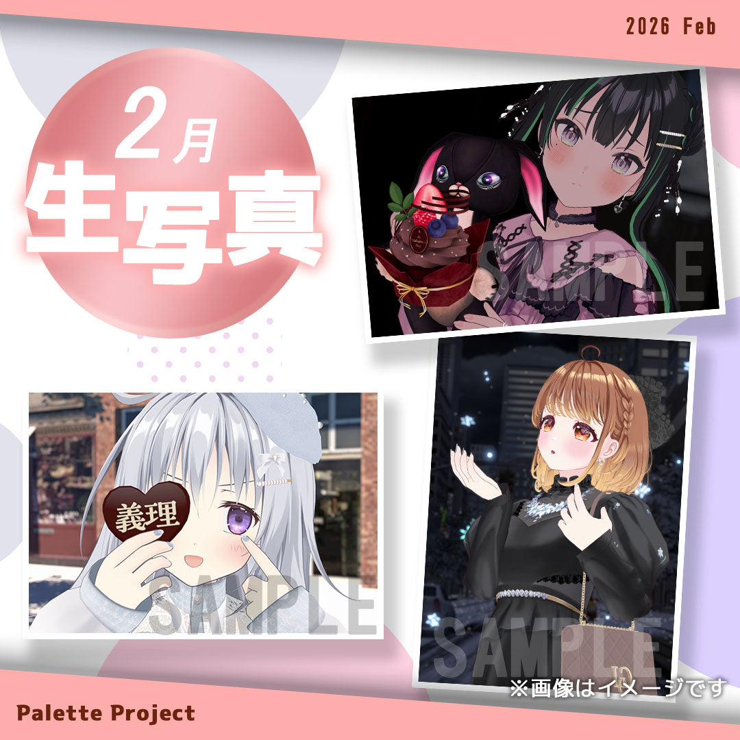 【2月ランダム生写真】Palette Project～バレンタイン2026編！！～