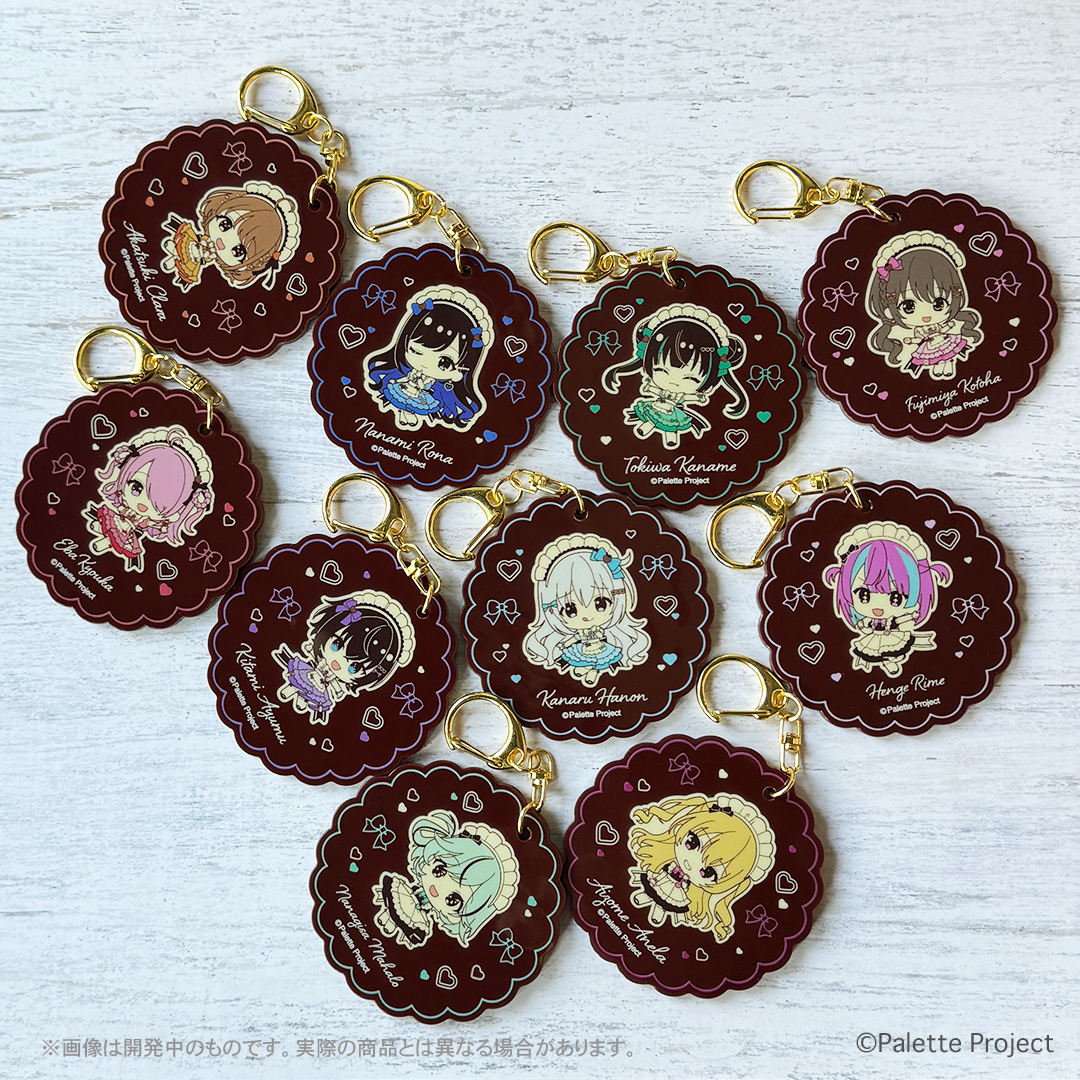 【パレプロVD2026】チョコプレート風アクリルキーホルダー
