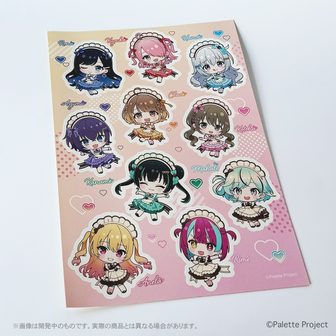 【パレプロVD2026】ステッカーシート