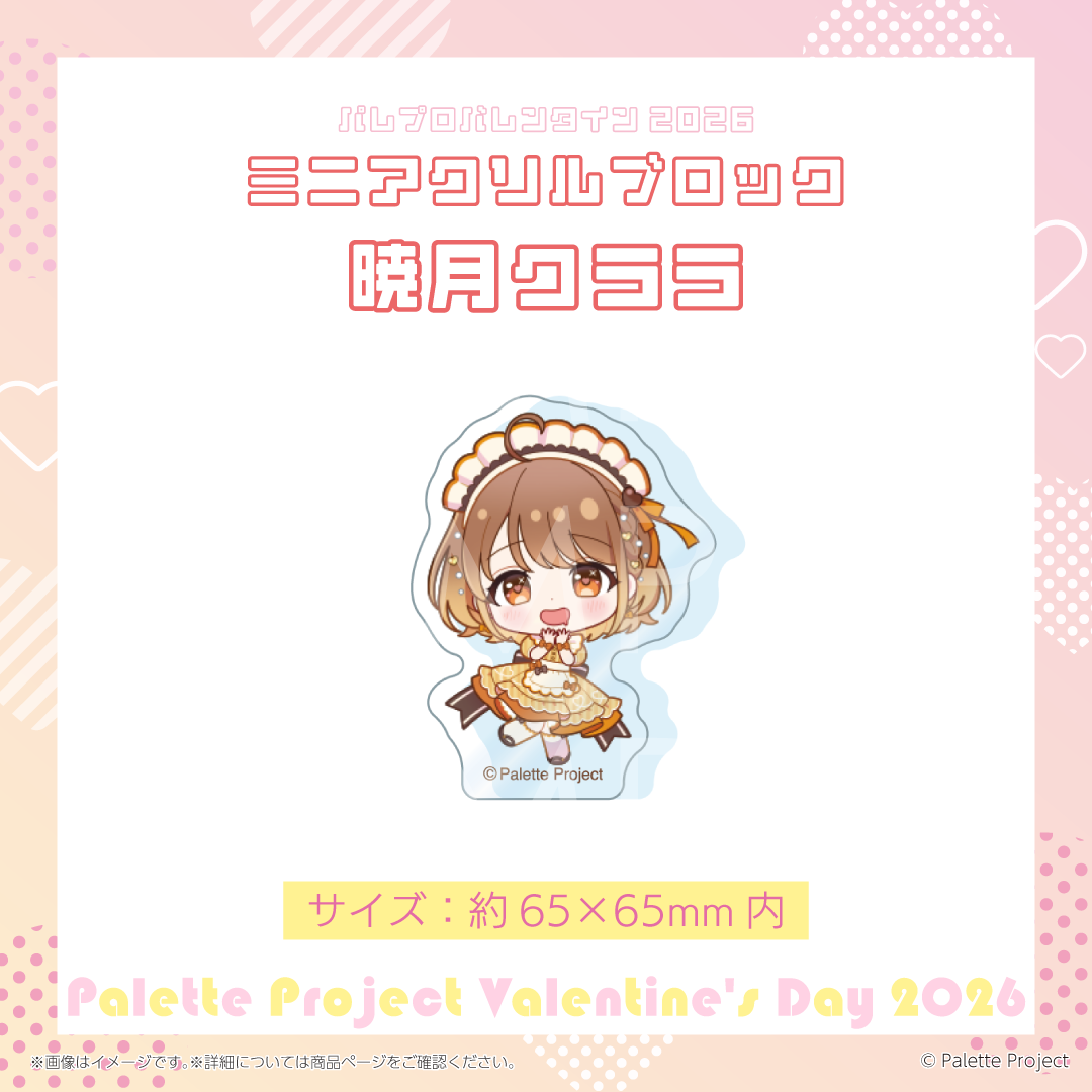 【パレプロVD2026】ミニアクリルブロック