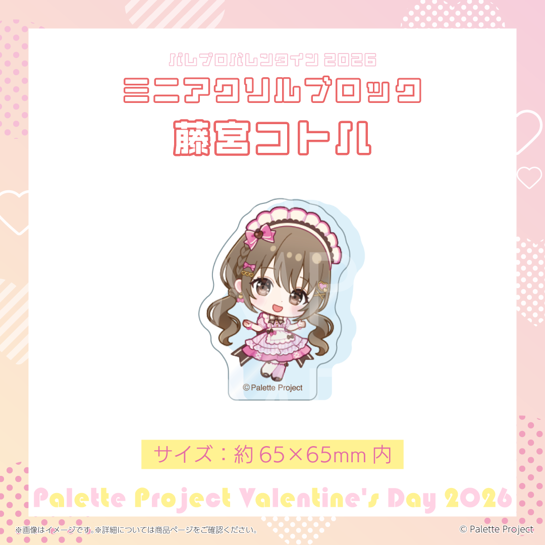 【パレプロVD2026】ミニアクリルブロック