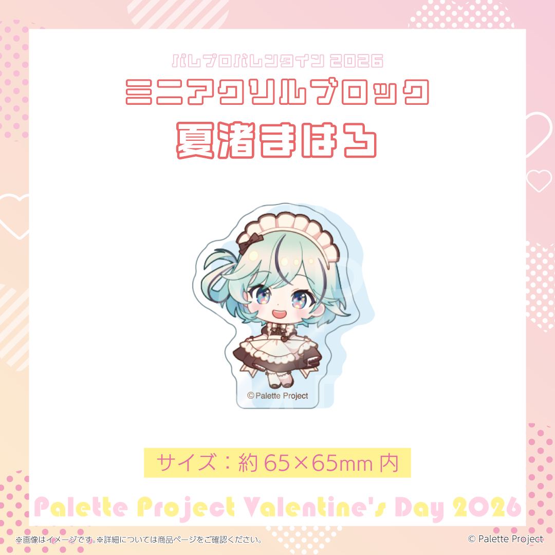 【パレプロVD2026】ミニアクリルブロック