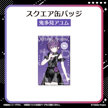 【REGALILIA 6周年記念グッズ】スクエア缶バッジ